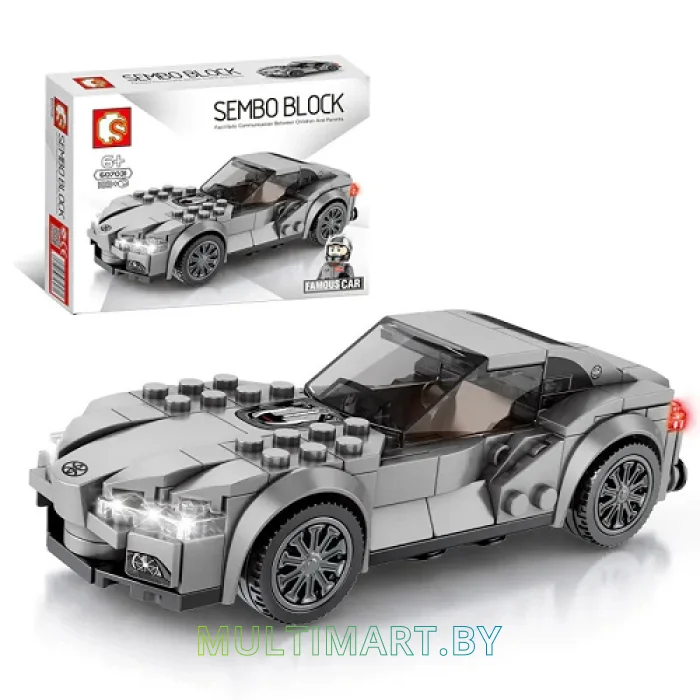 Конструктор Sembo Block Спорткар 607031 (183 детали)